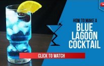 Blue Lagoon Cocktail - How to make a Blue Lagoon Cocktail Recipe by Drink Lab (Popular)