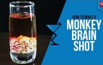 Monkey Brain Shot - How to make a Monkey Brain Cocktail Recipe for Halloween