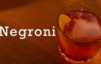 Negroni cocktail from Better Cocktails at Home