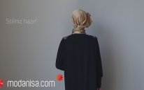 Şal Bağlama Teknikleri - Abiye Şal Bağlama Modeli