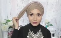 Şal Bağlama Teknikleri - Bone Şal