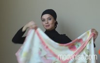 Şal Bağlama Teknikleri - İğnesiz Şal (Eşarp) Bağlama