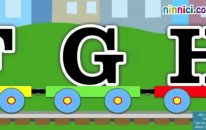 Alfabe Treni ile İngilizce Alfabeyi Öğrenme - Çocuklar için İngilizce