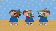 Üçüzler Çizgi Filmi Anne ve Babasının Kıyafetlerini Giyiyorlar