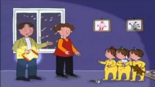 Üçüzler Çizgi Filmi Şimşek ve Gök Gürültüsünden Korkuyorlar