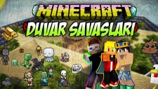 Minecraft DUVAR SAVAŞLARI - ÖLÜMSÜZ TAKIM RUHU! (The Walls) w/ Ahmet Aga,Wolvoroth Gaming