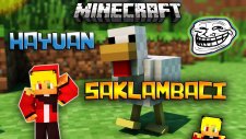 Minecraft | TROLL TAVUK vs AVCI | Hayvan Saklambacı (Farm Hunt)