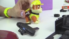 Çizgi Film - Paw Patrol - Rubble ve Chase Jaguar XF araba yapıyor