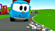 Leo Junior bir sokak temizleme aracı yapıyor - Eğitici çizgi film - Türkçe dublaj