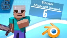 Blender Minecraft Dersleri #6 - Rige Obje ekleme ve Rigle Objeyi aynı anda hareket ettirme
