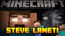 Türkçe Minecraft : STEVE LANETİ - KORKUNÇ DÜNYA! - (Özel Harita)