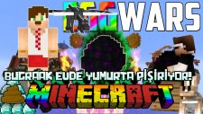 BugraaK EVDE YUMURTA PİŞİRİYOR! - Minecraft Yumurta Savaşları! (Minecraft Egg Wars) w/Minecraft Evi