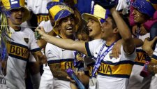 Carlos Tevez'in şampiyonluk sevinci