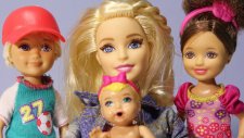 3 Çocuklu Barbie evcilik oyunu - Evcilik TV