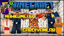 GARDİYANLAR VS MAHKUMLAR! - Minecraft PARA DUVARLARI! (Hapisten Kaçış) w/ Minecraft Evi , Ahmet Aga