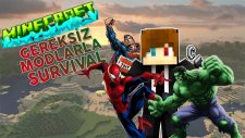 EFSANE GERİ DÖNDÜ & HARİKA MODLAR - Gereksiz Modlarla Survival #1