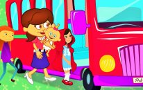 Otobüsün Tekerleği - Çocuk Şarkıları - Bebek Şarkıları - Adisebaba TV
