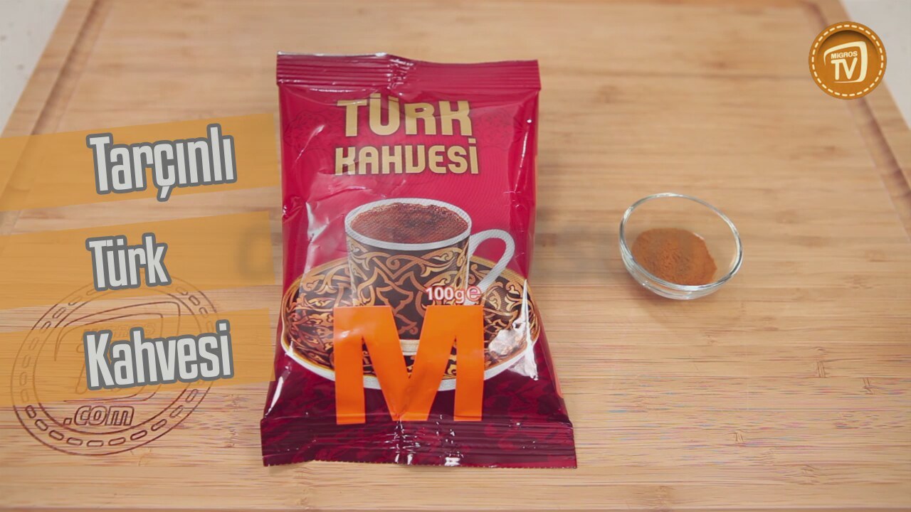Tarçınlı Türk Kahvesi Yapılışı Videosu Tarçınlı Türk Kahvesi Yapılışı Videosu