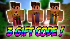3 Adet Minecraft Gift Code Hediye !
