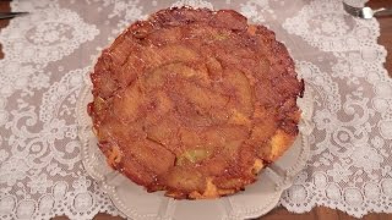 Karamelli Elmalı Kek Karamelli Elmalı Kek