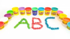 Oyun hamuru ile Harfleri Öğreniyorum | A dan Z ye alfabeyi play doh oyun hamuru ile öğren
