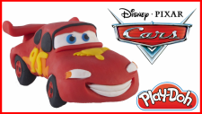 Disney Arabalar Şimşek Mekkuin | Play Doh Oyun Hamurundan Şimşek Mcqueen Nasıl Yapılır?
