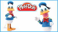 Donald Duck Çizgi Film Karakteri | Play Doh Oyun Hamuru ile Donald Duck Nasıl Yapılır?