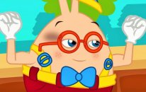 Yumurta Kafa - Humpty Dumpty Türkçe Çocuk Şarkısı - Adisebaba Tv