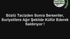Konyalı Gençlerin Suriyelilere Saldırması
