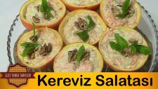 Portakal Kabuğunda Kereviz Salatası Tarifi