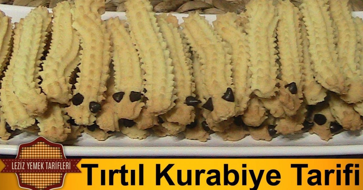 Tırtıl Kurabiye Tarifi