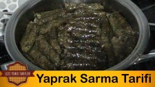 Zeytinyağlı Yaprak Sarma Tarifi