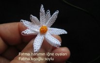İğne Oyası Yapılışı | Papatya Modeli