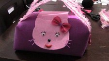 Keçeden Çanta Yapımı (Hello Kitty Modeli)
