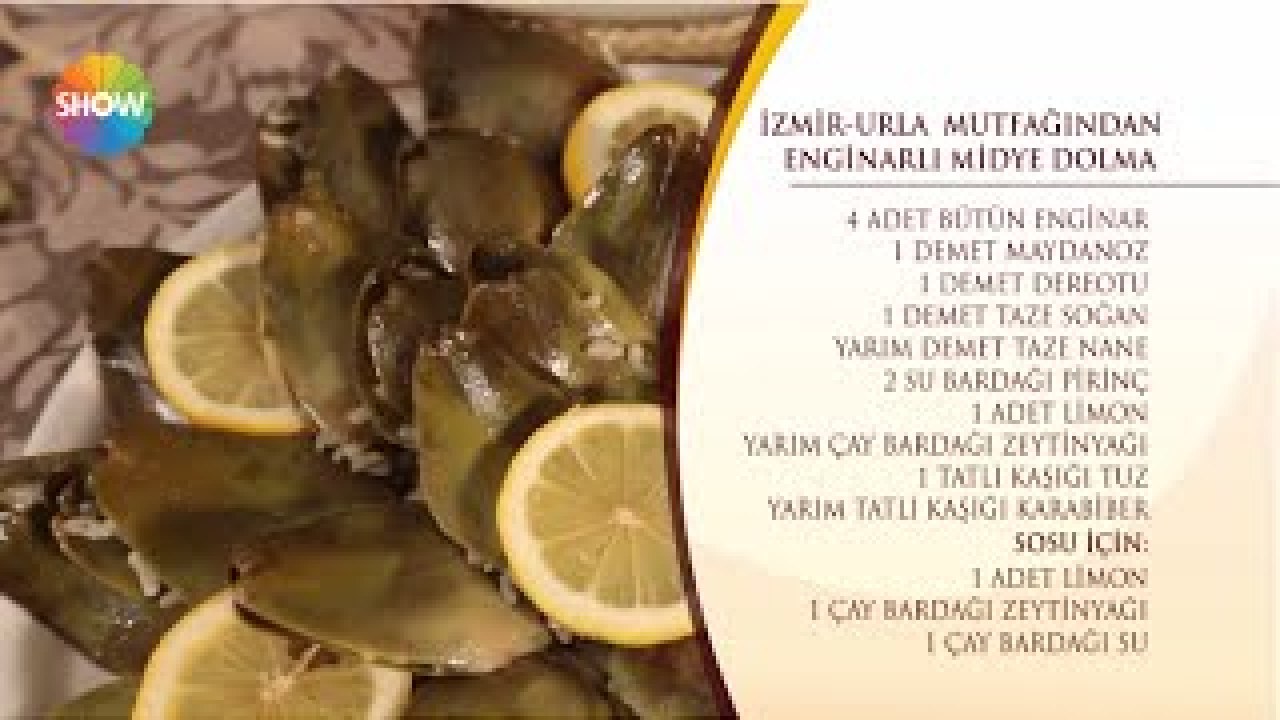 Midye Enginar Tarif Midye Enginar Tarif