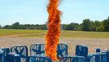 Ağır Çekimle Ateş Hortumunun Oluşumu | 2500 FPS