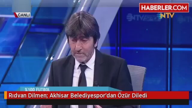 Rıdvan Dilmen Akhisar Belediyespor'dan Özür Diledi