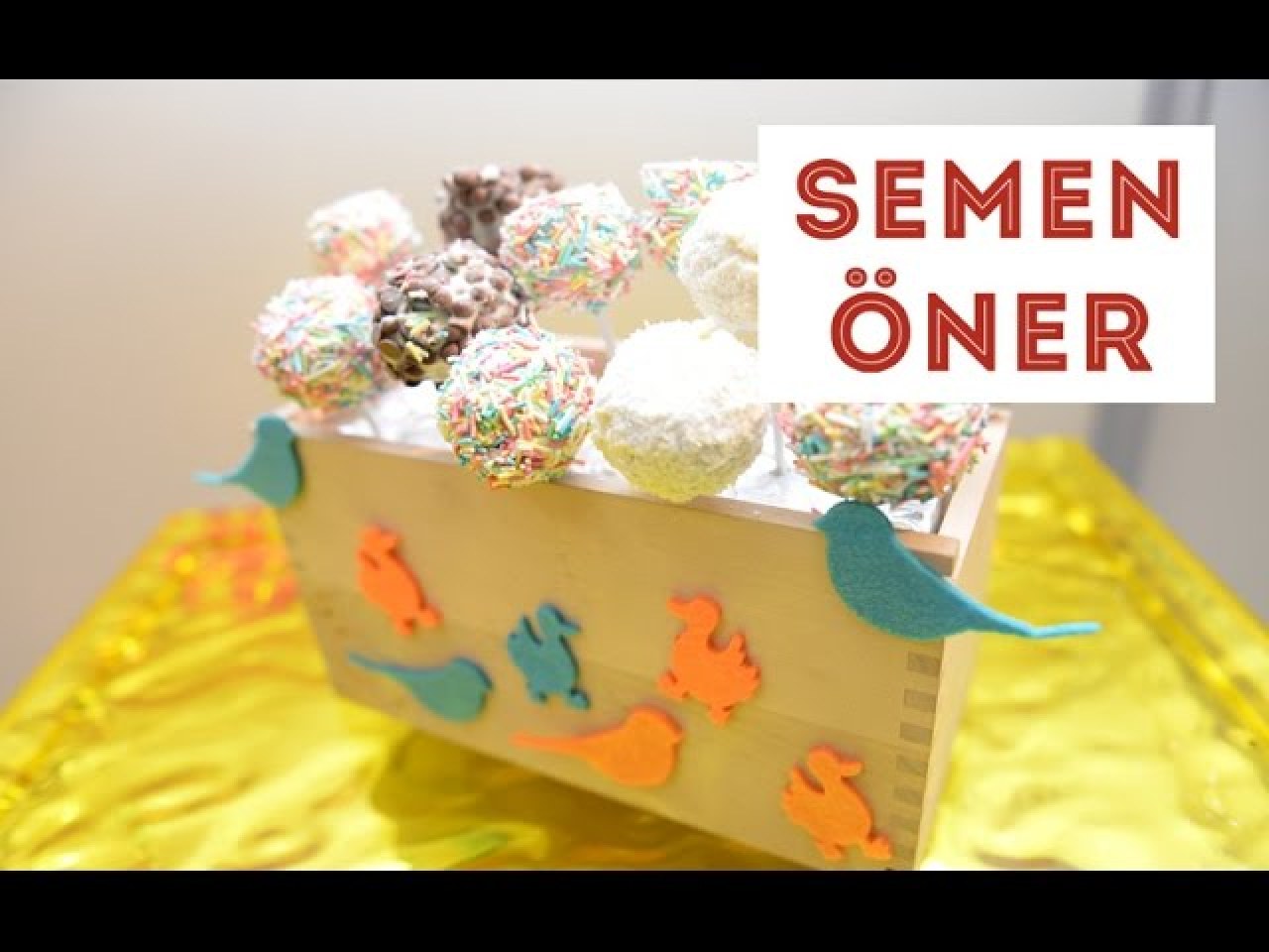 Cake Pops Tarifi Videosu Cake Pops Tarifi Videosu