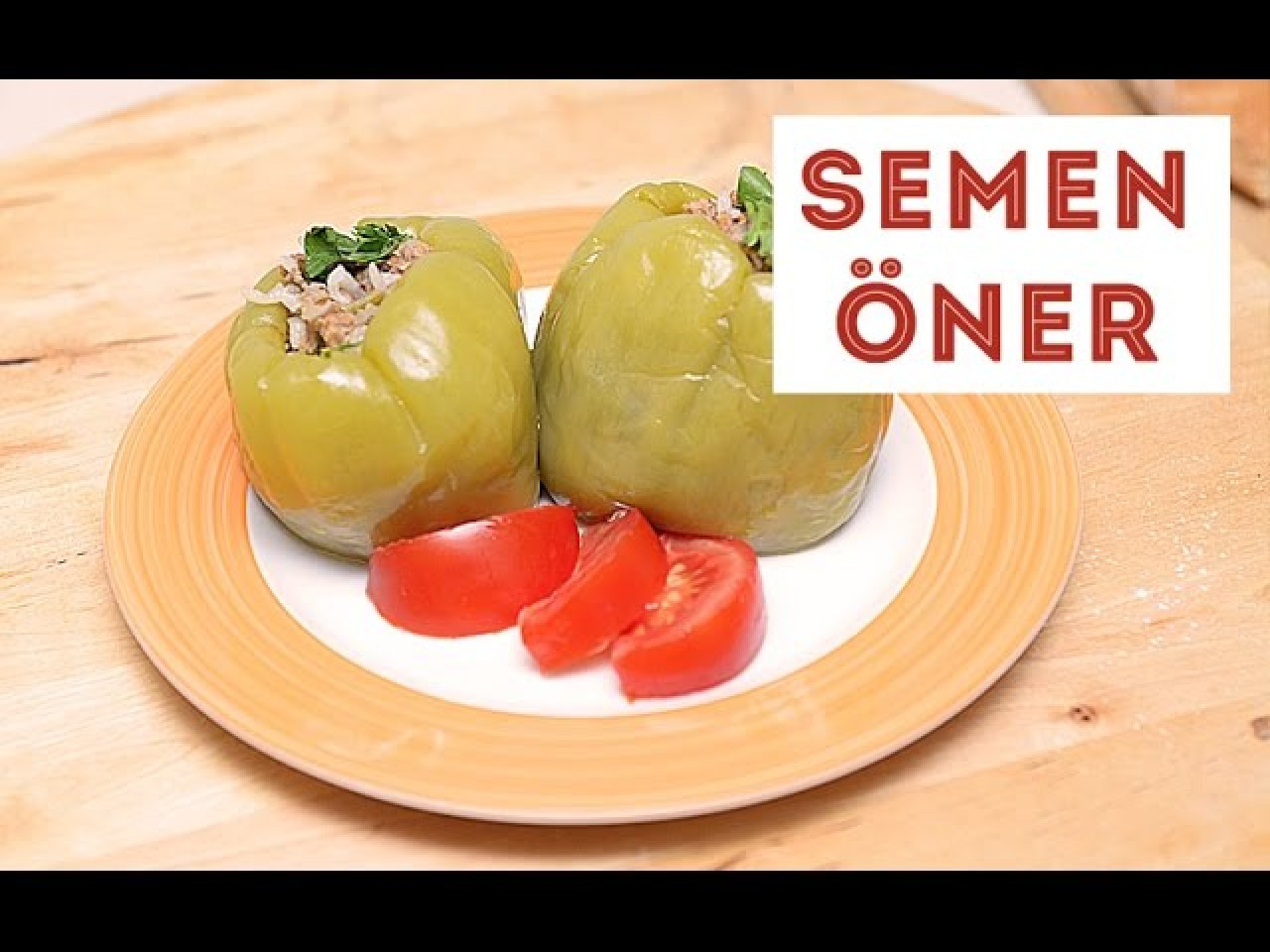 Biber Dolması Yemeği Videosu Biber Dolması Yemeği Videosu