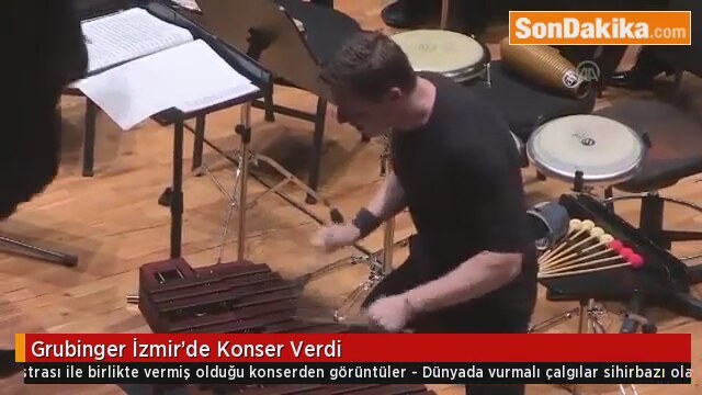 Grubinger İzmir'de Konser Verdi