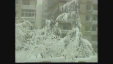 Unutulmaz 1987 Kışı Kar Görüntüleri