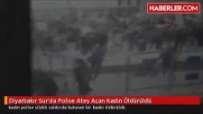 Diyarbakır Sur'da Polise Ateş Açan Kadın Öldürüldü