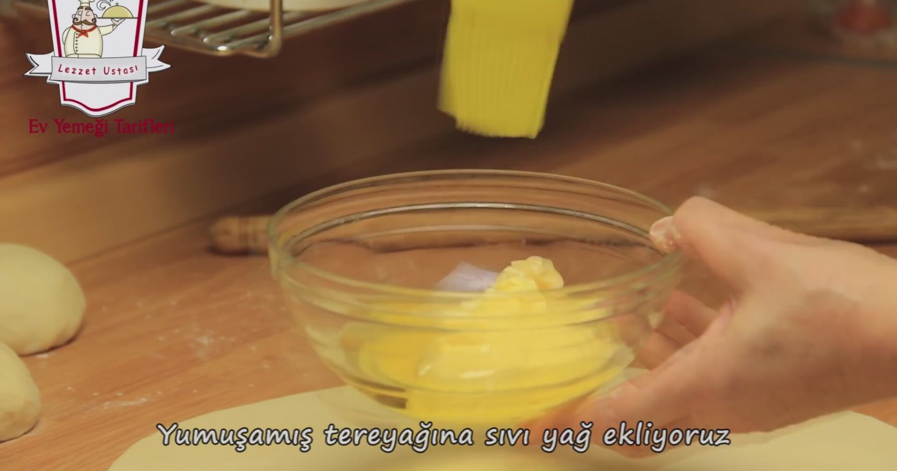 Tereyağlı katmer poğaça Tereyağlı katmer poğaça