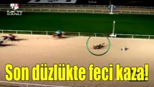 İzmir'deki At Yarışında Talihsiz Kaza!