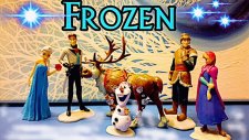Frozen Oyuncak Seti-Elsa, Anna, Olaf ve Arkadaşları