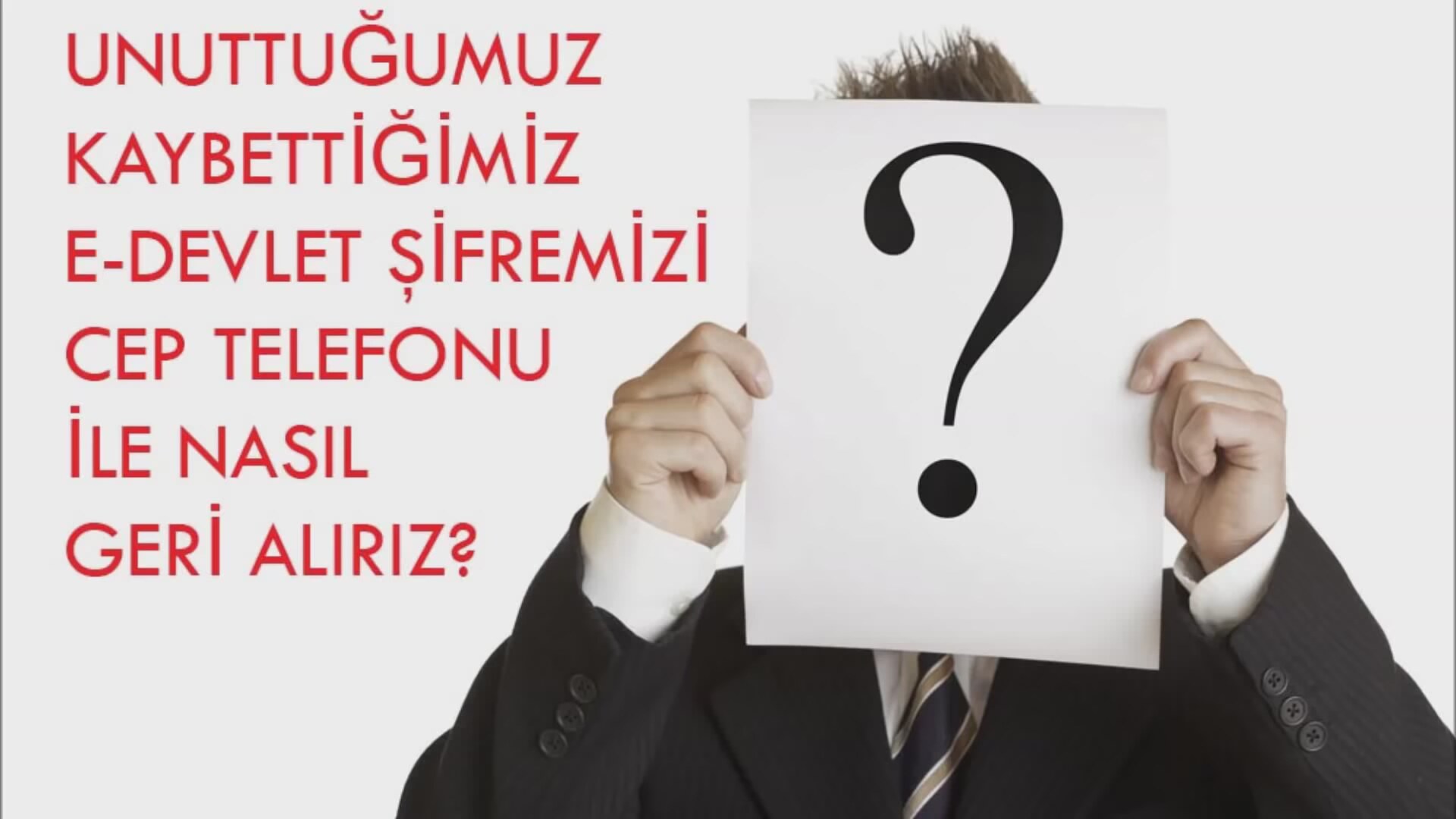 Parolamı unuttum ve telefonumu kaybettim, ne yapmalıyım Parolamı unuttum ve telefonumu kaybettim, ne yapmalıyım