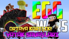 MOBZİLLA GİBİ SAVAŞTIK! | Türkçe Minecraft Yumurta Savaşları! & Minecraft Yatak Savaşları!