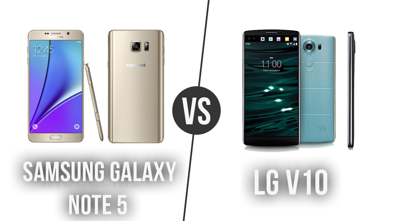 lg u  samsung note 5