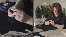 Dantelde Trabzan Nasıl Yapılır?