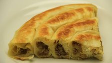 Fırınsız Kıymalı Rulo Börek Tarifi